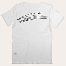 Load image into Gallery viewer, Fin Signature White Tee
